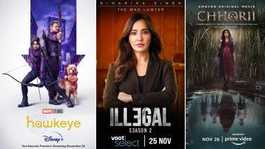 OTT Releases of the Week: Hailee Steinfeld’s Hawkeye on Disney+ Hotstar, Neha Sharma’s Illegal Season 2 on Voot Select, Nushrratt Bharuccha’s Chhorii on Amazon Prime Video and More