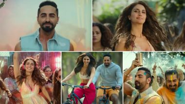 Kheench Te Nach Song From Chandigarh Kare Aashiqui: Ayushmann Khurrana and Vaani Kapoor’s Upbeat Song Is Infectiously Catchy (Watch Video)