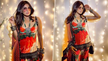 Priyanka Chopra Jonas Ends Diwali 2021 Celebrations With Stunning Boho-Chic Attire! (View Pics)