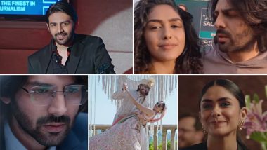 Kasoor Song From Dhamaka: Prateek Kuhad’s Song Gets a Romantic Twist With Kartik Aaryan and Mrunal Thakur’s Cute Chemistry (Watch Video)