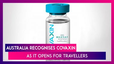 Australia Recognises Covaxin As It Opens For Travellers