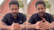 Jr NTR&rsquo;s Video Appeal to Politicians to Stop Indulging in Personal Attacks Garners a Million Views &ndash; WATCH