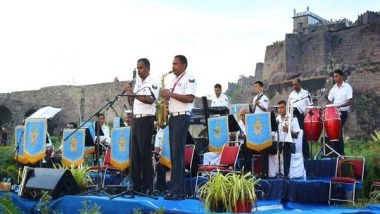 India News | Hyderabad: IAF Conducts Symphony Orchestra in Golconda Fort