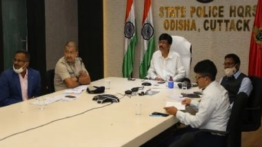 India News | Odisha, Chhattisgarh Police Hold Coordination Meeting to Tackle Left-Wing Extremism, Drug Trafficking