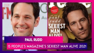 Paul Rudd Is People's Magazine's Sexiest Man Alive 2021
