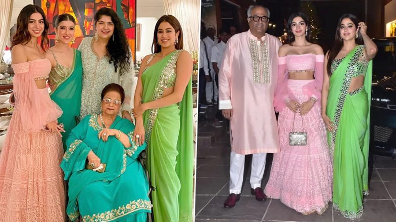 Anil Kapoor's Diwali Bash Attended by Arjun Kapoor, Janhvi Kapoor, Malaika Arora and Others (View Pics)