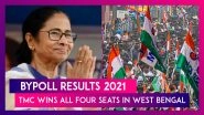 Bypoll Results 2021: TMC Wins All Four Seats In West Bengal; Mamata Banerjee Congratulates Winners