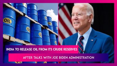 India To Release Oil From Its Crude Reserves In Tandem With Other Countries After Talks With Joe Biden Administration