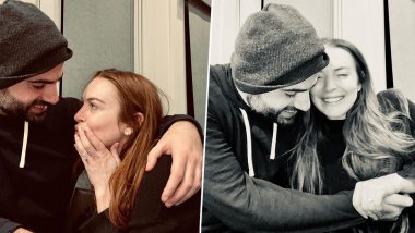 Lindsay Lohan Shares Happy Pictures as She Announces Engagement With Boyfriend Bader Shammas