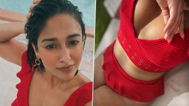 Ileana D’Cruz Looks Dripping Hot as She Flaunts Her Perfectly Toned Body in a Red Bikini (View Pics)