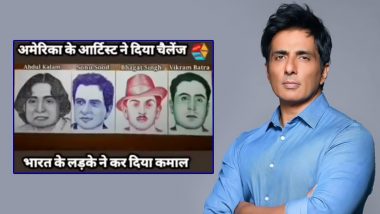 Sonu Sood Feels Proud After An Artist Includes Him In The Sketch Work Of ‘Indian Real Life Heroes’ (View Post)