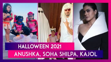 Halloween 2021: Anushka Sharma Dresses Daughter Vamika As A Fairy, Soha Ali Khan & Kunal Kemmu Turn Ghosts, Shilpa Shetty Turns Zombie Bride
