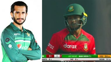 Fact Check: Did Hassan Ali Bowl the Fastest Ball In Cricket History During BAN vs PAK 1st T20I 2021?
