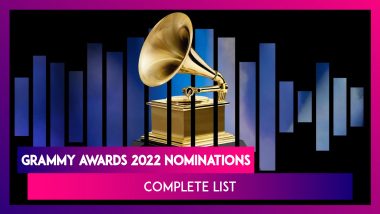 Grammy Awards 2022 Nominations: Complete List