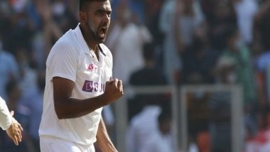 Sports News | Want to Have Some Special Memories: Ashwin After Surpassing Harbhajan's Test Wickets Tally
