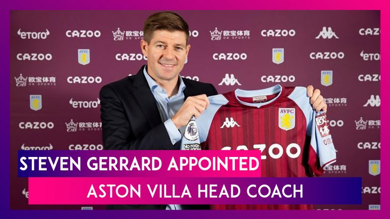 Steven Gerrard Appointed As New Aston Villa Head Coach | 📹 Watch Videos ...