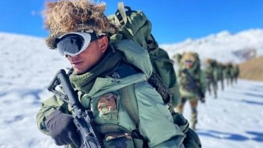 India News | Central Army Commander Reviews Operations in Super High Altitude Area Along China Border