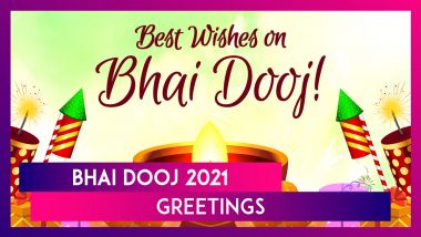 Happy Bhai Dooj 2021 Greetings: Bhau Beej Wishes to Share on The Auspicious Day