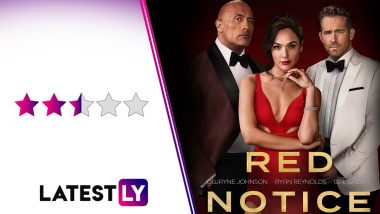 Red Notice Movie Review: Dwayne Johnson, Ryan Reynolds and Gal Gadot’s Netflix Heist Thriller Is Occasionally Fun but Otherwise Humdrum! (LatestLY Exclusive)