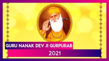 Guru Nanak Dev Ji Gurpurab 2021: Send Wishes in Punjabi to Family and Friends on Kartik Purnima