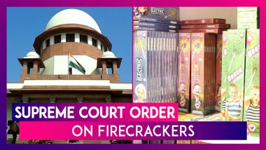 Supreme Court Order On Firecrackers: ‘Cannot Have Complete Ban’, Sets Aside Calcutta HC’s Blanket Ban Order In West Bengal
