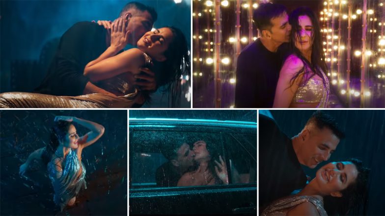 Sooryavanshi Song Tip Tip: Akshay Kumar, Katrina Kaif’s Chemistry in the Rainy Track Looks Sizzling (Watch Video)