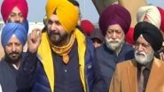 Navjot Singh Sidhu Reaches Kartarpur Corridor to Visit Gurdwara Darbar Sahib Today