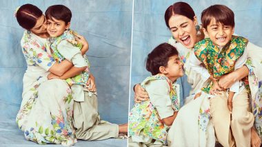 Genelia Deshmukh Shares Love-Filled Pictures as She Pens a Special Birthday Note for Elder Son Riaan! (View Post)