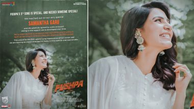 Pushpa The Rise – Part 1: Samantha Ruth Prabhu to Groove on the 5th Song From Allu Arjun Starrer!