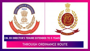 CBI, ED Director's Tenure Extended To 5 Years Through Ordinance Route