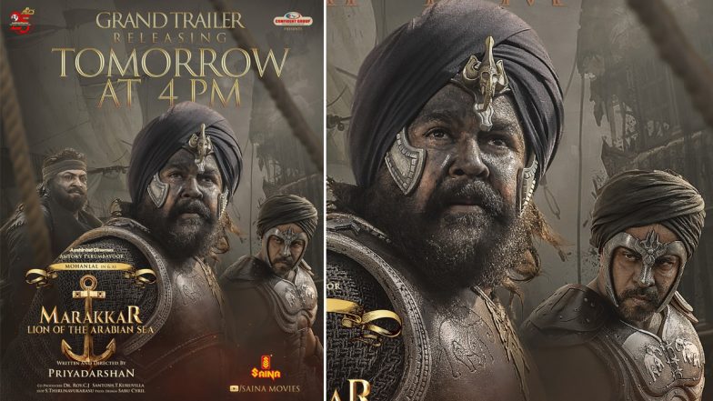 Marakkar: Trailer of Mohanlal’s Historical Drama to Release on November 30 at This Time!