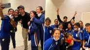 Varun Dhawan Poses With Indian Women&rsquo;s Football Team at the Airport! (View Pics)