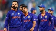 ICC T20 World Cup 2022: Injured Ravindra Jadeja Sends Best Wishes to Team India Ahead of Campaign Opener vs Pakistan