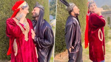 Rahul Vaidya Croons ‘Yeh Chand Sa Roshan Chehra’ for Ladylove Disha Parmar in This Fun Instagram Reel (Watch Video)