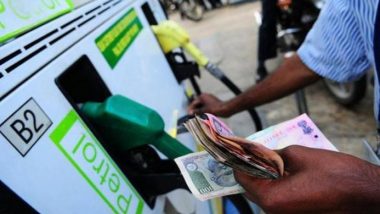 Fuel Price Hike: Petrol, Diesel Prices Rise for 10th Time in 12 Days; Prices Up by 80 Paise Each