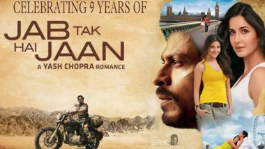 Jab Tak Hai Jaan Clocks 9 Years: Anushka Sharma Reminisces About Her Film With Shah Rukh Khan, Katrina Kaif (Watch Video)