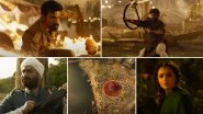 RRR Glimpse: Ram Charan, Jr NTR &lsquo;Rise, Roar And Revolt&rsquo; In This Magnum Opus; Alia Bhatt, Ajay Devgn, Olivia Morris&rsquo; Debut In Tollywood Look Promising (Watch Video)