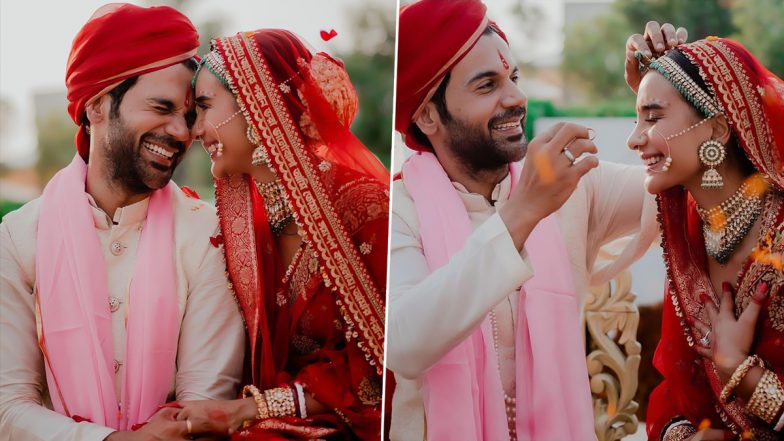 Rajkummar Rao, Patralekhaa Get Married After 11 Years of Courtship (View Pics)