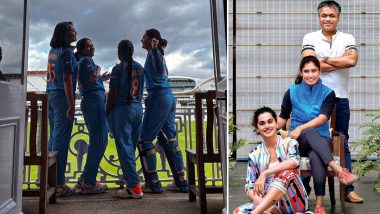 Taapsee Pannu Wraps Up Shoot of Shabaash Mithu; Actress Roots for Indian Women’s Cricket Team for World Cup 2022!