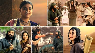 Marakkar Song Ilaveyilalakalil Ozhukum: Keerthi Suresh, Mohanlal’s Soothing Melody Is a Perfect Number for Classical Dance! (Watch Lyrical Video)