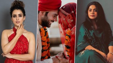 Rajkummar Rao Gets Married to His Lady Love Patralekha; Sanya Malhotra, Ashwiny Iyer Tiwari and Others Congratulate the Newly-Wed Couple