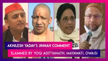 Akhilesh Yadav's Jinnah Comment Slammed By Yogi Adityanath, Mayawati, And Asaddudin Owaisi