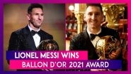 Lionel Messi Wins Record Seventh Ballon d&rsquo;Or