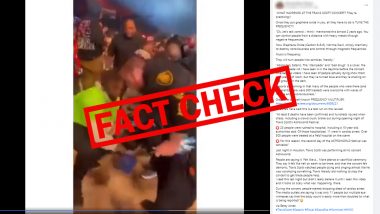 Fact Check: Astroworld Concert Tragedy Linked to Graphene Oxide in COVID-19 Vaccines? Know Truth About The Viral Facebook Post Here