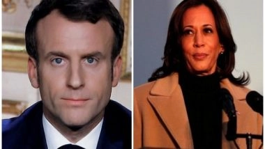 World News | Kamala Harris, Emmanuel Macron Agrees to Establish US-France Comprehensive Dialogue on Space