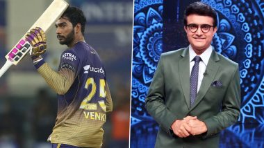 Venkatesh Iyer Reveals Sourav Ganguly’s Advice Post IPL 2021 Final After Earning Maiden Call-Up to Indian Team for T20Is Against New Zealand