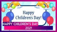 Happy Children&rsquo;s Day 2021 Greetings: WhatsApp Messages & Wishes To Celebrate Chacha Nehru&rsquo;s Birthday