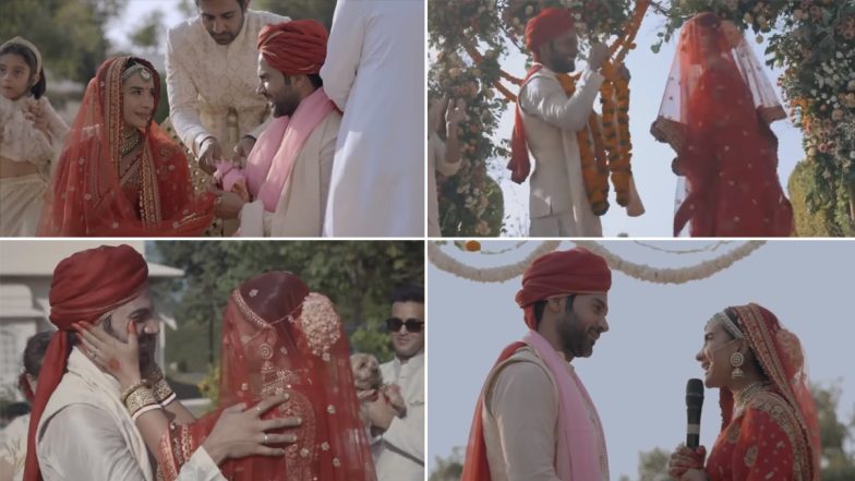 Rajkummar Rao and Patralekhaa’s Wedding Film Is Dreamy, Beautiful and Emotional (Watch Video)