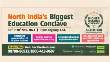 Business News | Chandigarh to Host the Biggest Higher Education Conclave for North India