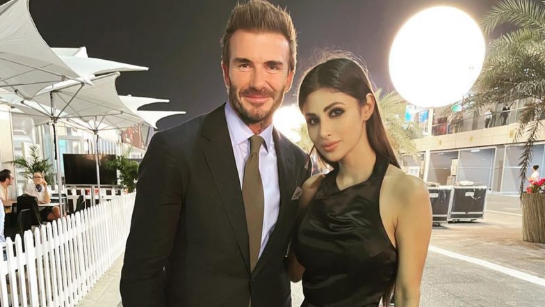 Mouni Roy Meets David Beckham, Shares Glamourous Pic of The Wonderful Moment on Instagram